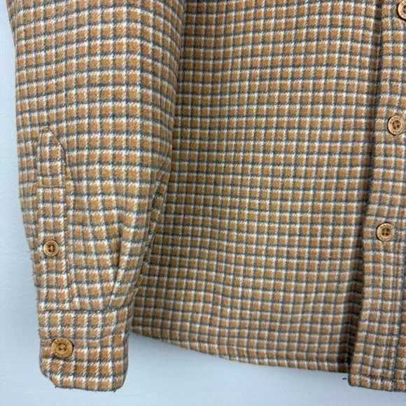 Banks Journal Wool Plaid Check Button Fall Jacket - Picture 5 of 9